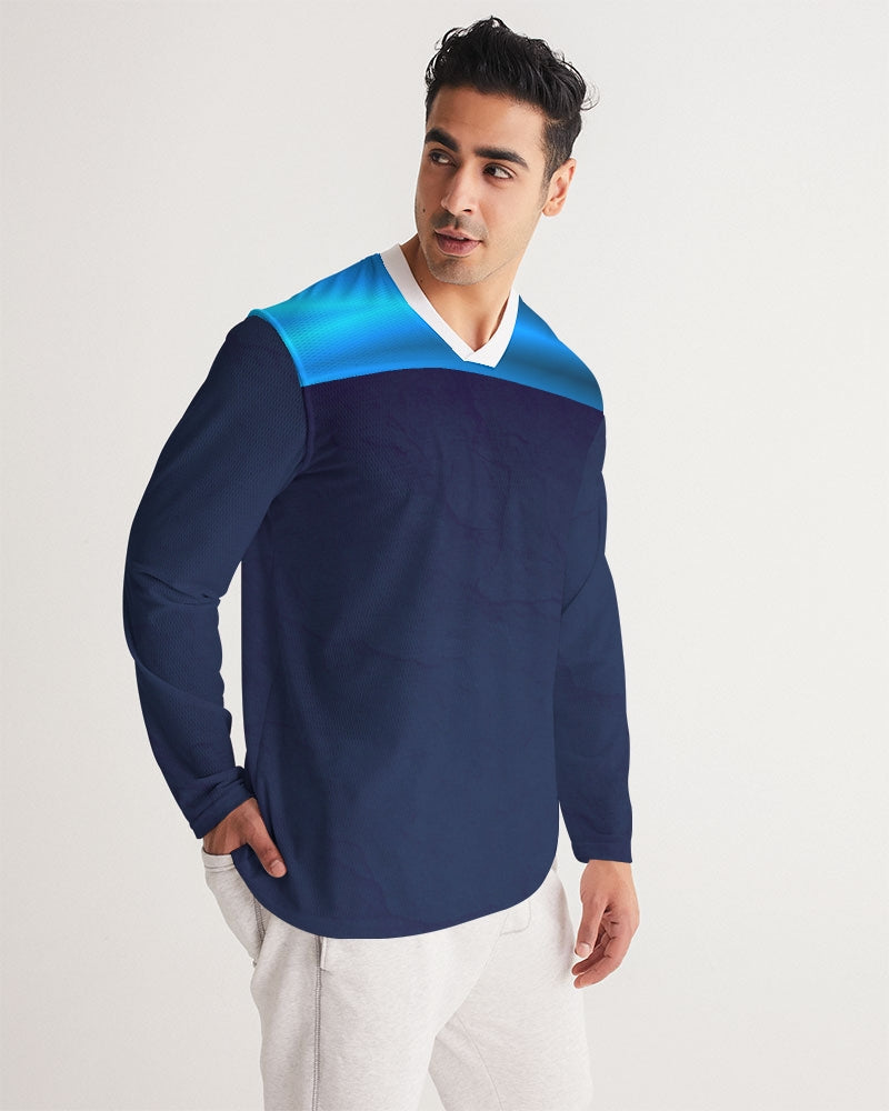 SHABAZ DESIGN Maillot de sport à manches longues pour homme