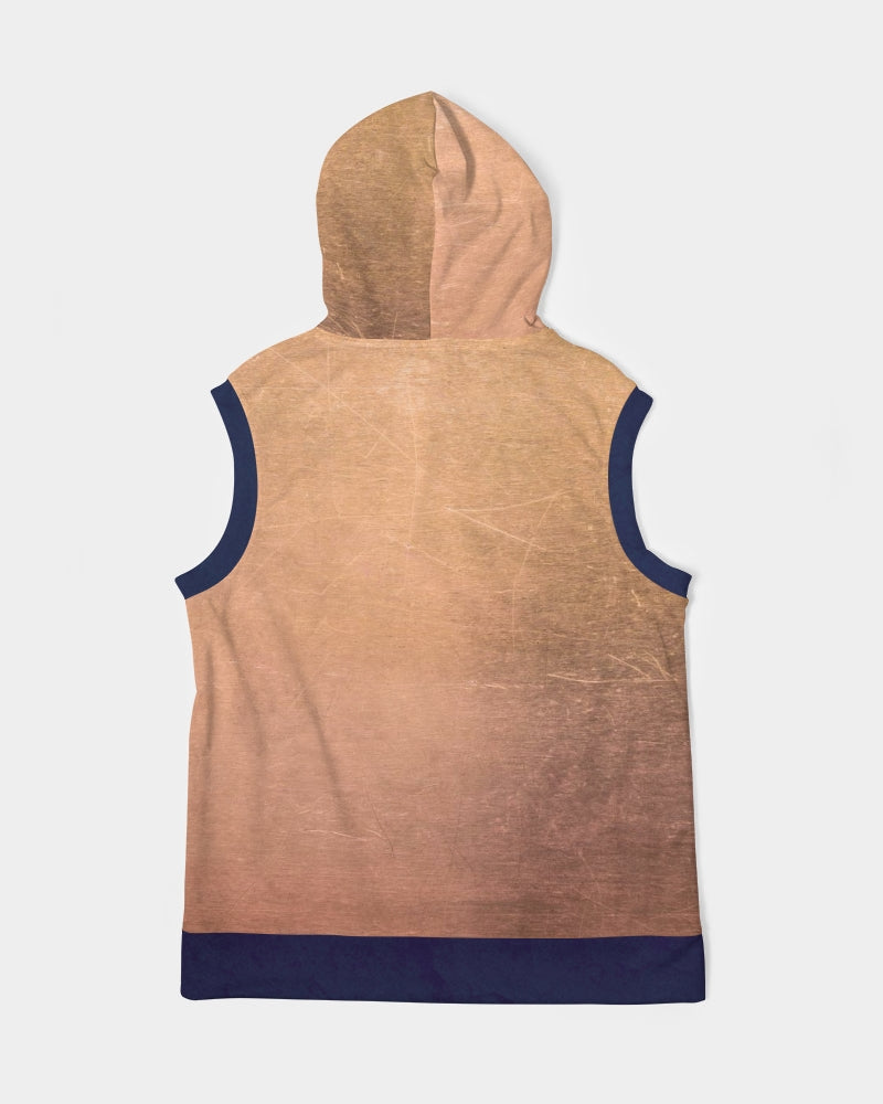 SHABAZ DESIGN Sweat à capuche épais sans manches pour homme