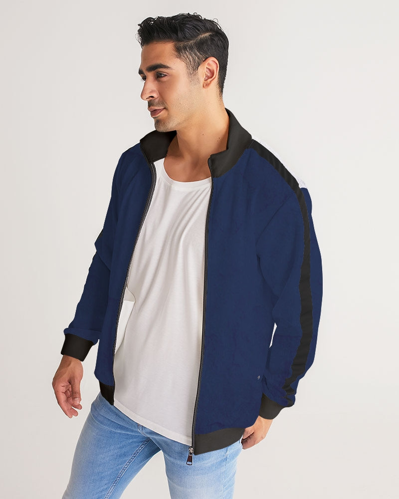 SHABAZ DESIGN Veste de survêtement à manches rayées pour homme